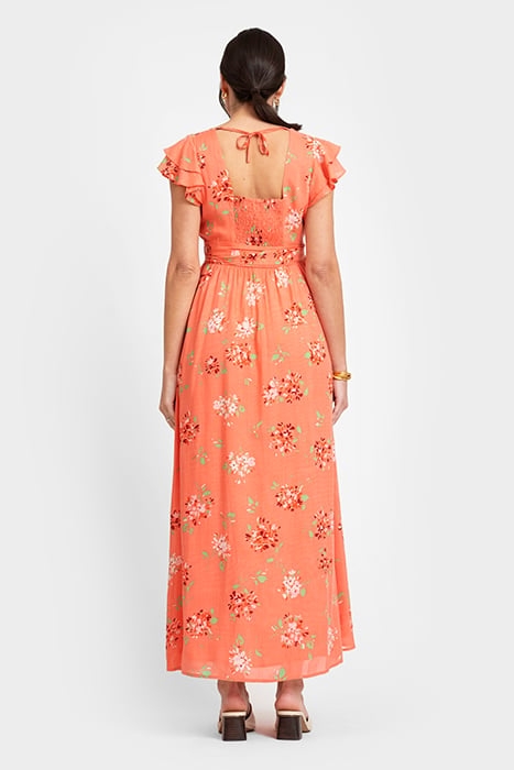 MATERNITY WRAP DRESS PINK 2