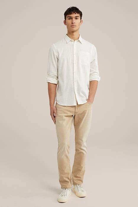 5-POCKET MID WAIST BEIGE 3