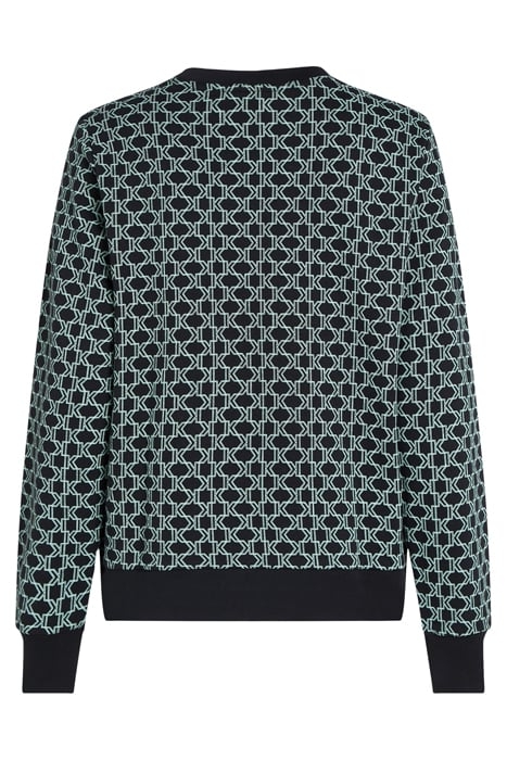 AOP MONOGRAM SWEAT BLACK 2