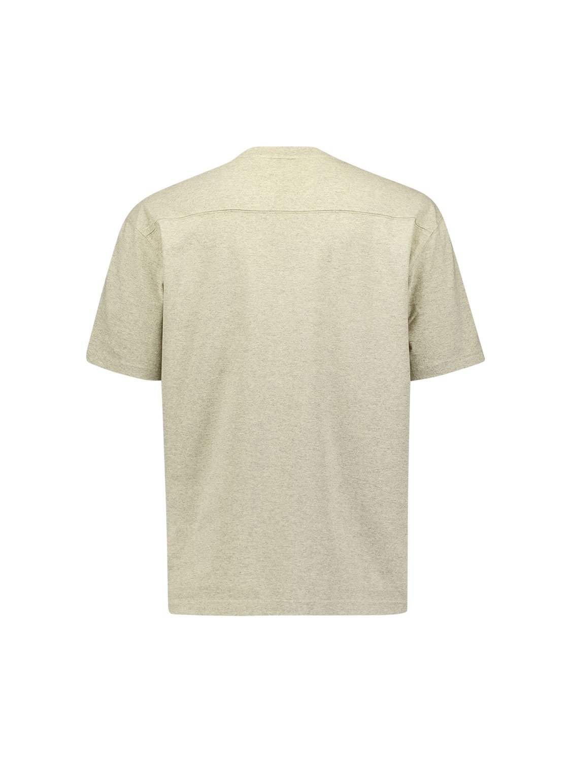 T-SHIRT CREWNECK MELANGE CREAM 5