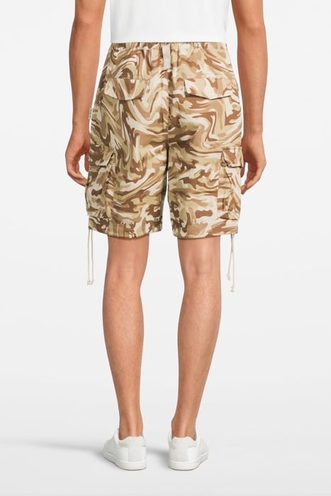 ABC. – WARPED CAMO CARGO SHORT 2