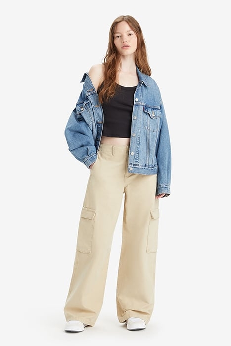 BAGGY CARGO PANT BEIGE 1