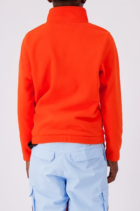 EVEREST FLEECE TOP ORANGE 2