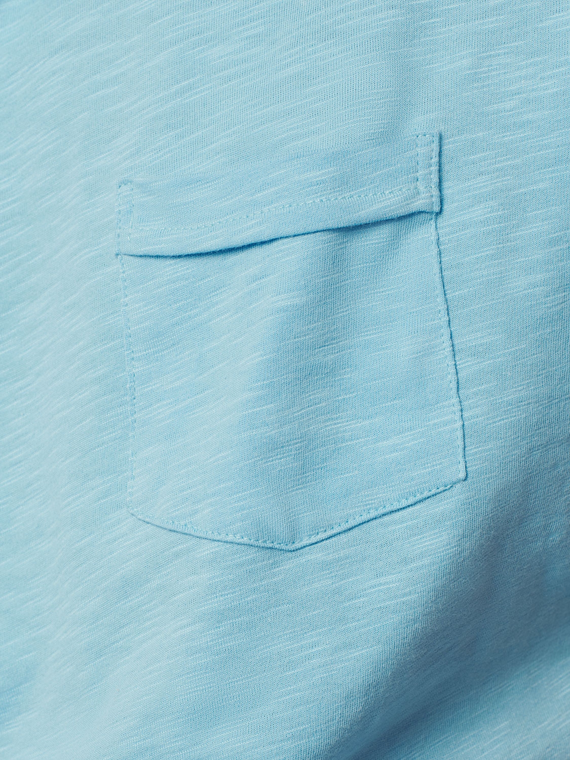 T-SHIRT CREWNECK SLUB AQUA 7