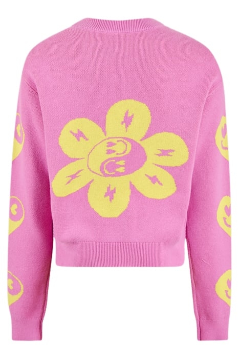 GAA-SBSMILE HEART PULLOVER LIMEGREEN 5