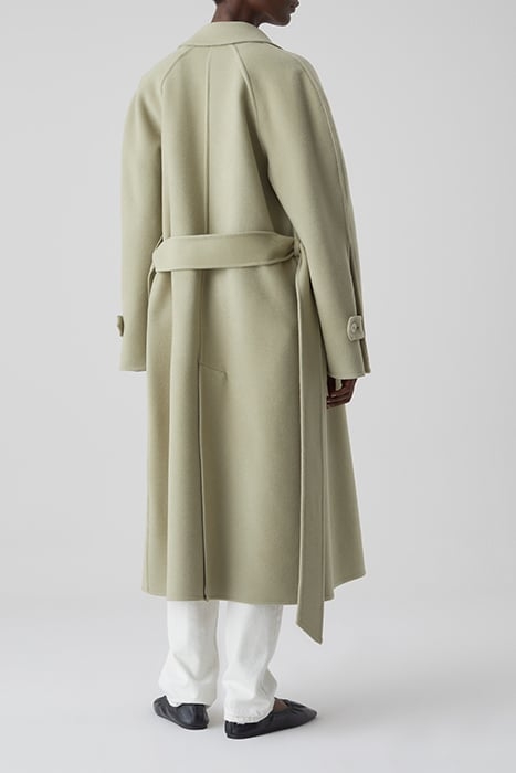 WOOL TRENCH COAT JACKETS & COATS GREY MARBLE 2