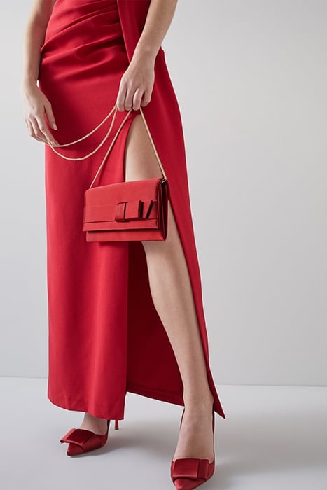 CATALINA MAXI CLUTCH BAG POMPEIAN RED 2