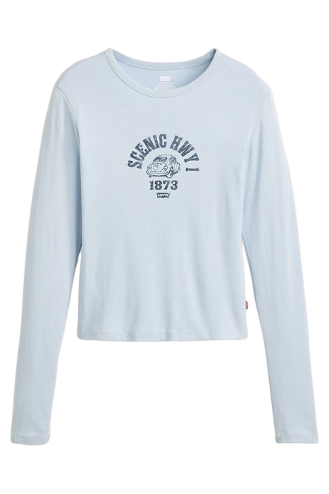 GRAPHIC LONG-SLEEVED TOP BLUE 3