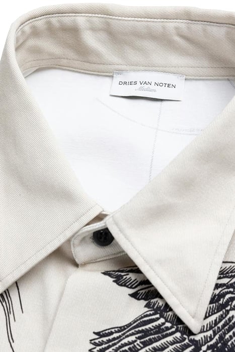 DRIES VAN NOTEN – CASSIDYE SHIRT CEMENT 5