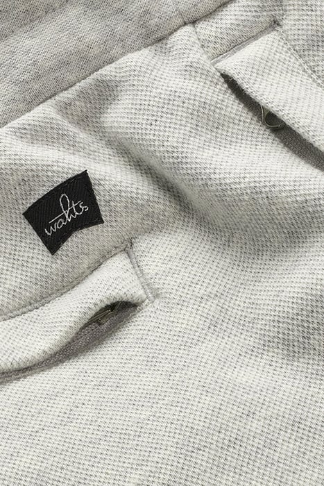 AVERY | DOUBLE FACE PIQUÉ SHORTS TAVERTINE MELANGE 2