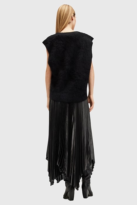 PHIA METALLIC SKIRT METALLIC GREY 4