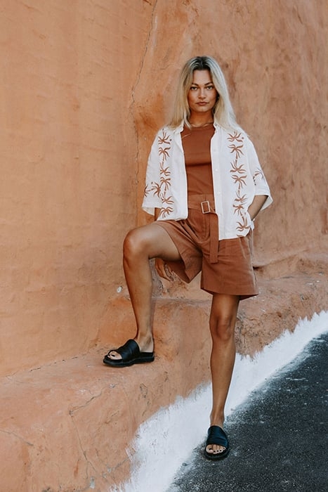 SHORT SLEEVE BLOUSE VANILLA CREAM 4