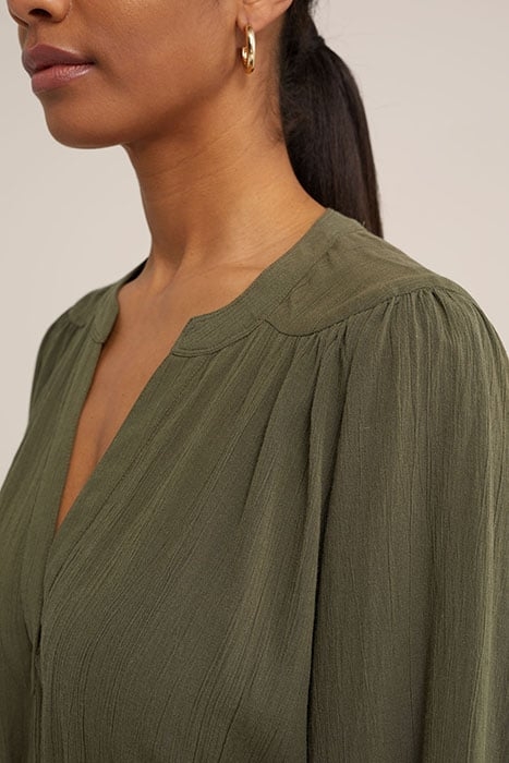 DRESS MID LENGTH ARMY GREEN 6