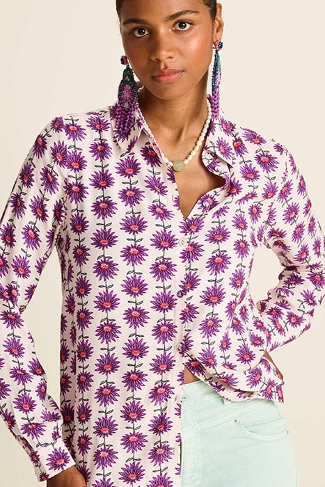 BLOUSE - MILA FLOWER ECRU 4