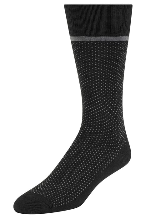 6PK MENS NON TERRY CREW BLACK 2