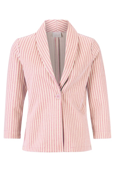 STRIPED JACQUARD BLAZER GRS ROSE QUARTZ 3