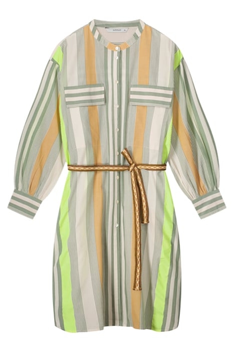 TUNIC BLOUSE STRIPE FLUO MULTICOLOUR 2