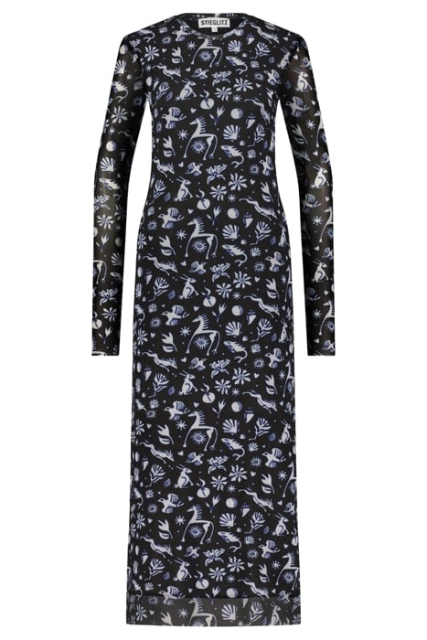 AERIN MESH DRESS BLACK 3