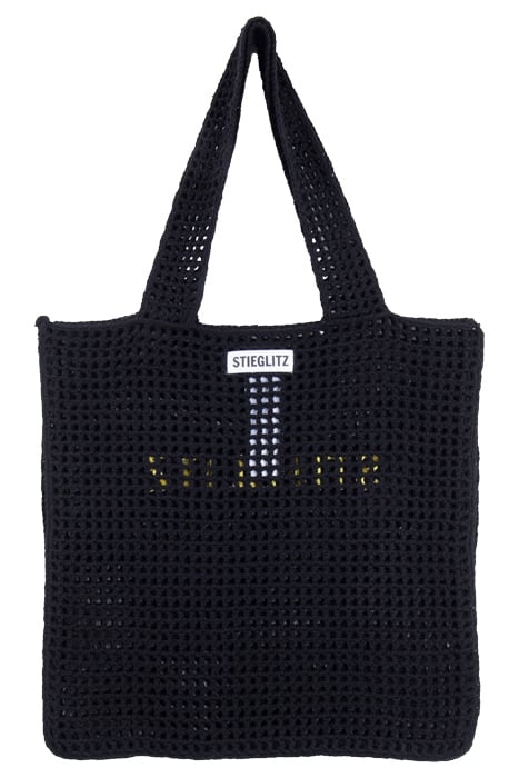 NOE CROCHET BAG BLACK 2