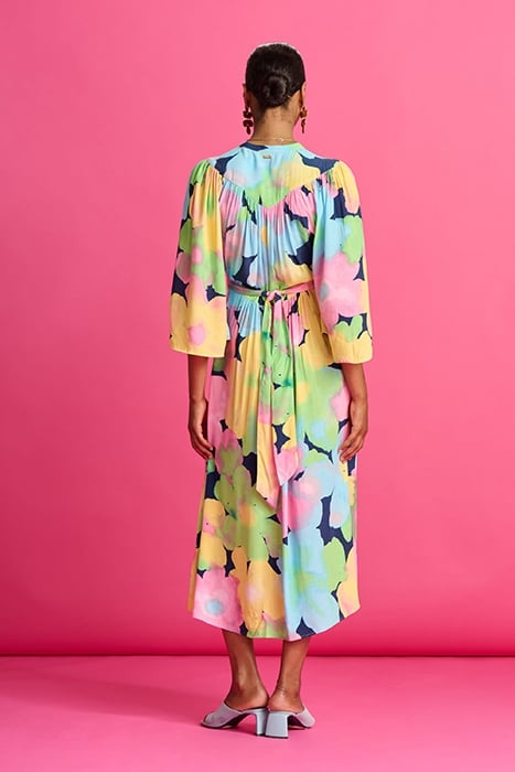 DRESS - CHERRY BLOSSOM MULTI COLOUR 2