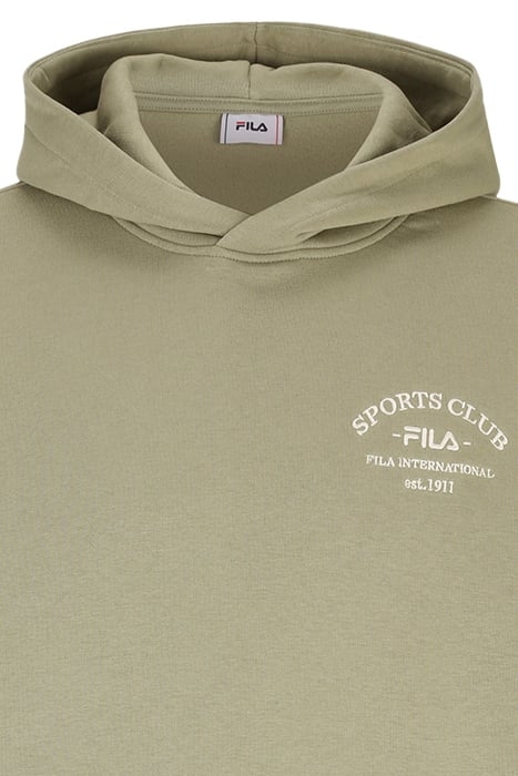 BENZ LOOSE FIT HOODY OIL GREEN 7