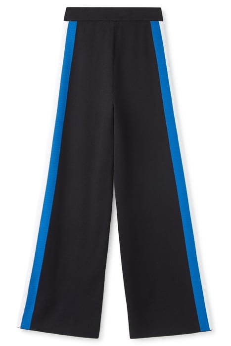 WIDE LEG PANT BLACK NIGHT/NAUTICAL BLUE 2