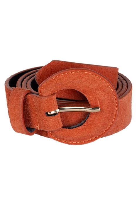 ANDREW - NASTURTIUM BELT IN CERTIFIED SUEDE LEATHER 1