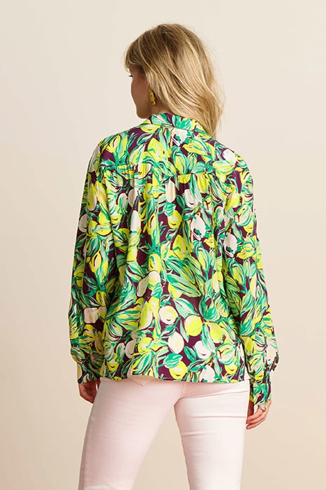 BLOUSE - MILLY LEMON TREE MULTI COLOUR 2