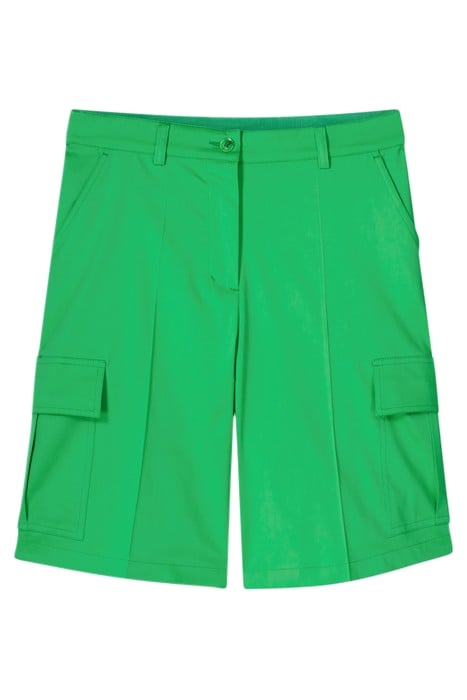 CARGO SHORTS COTTON STRETCH ISLAND GREEN 3