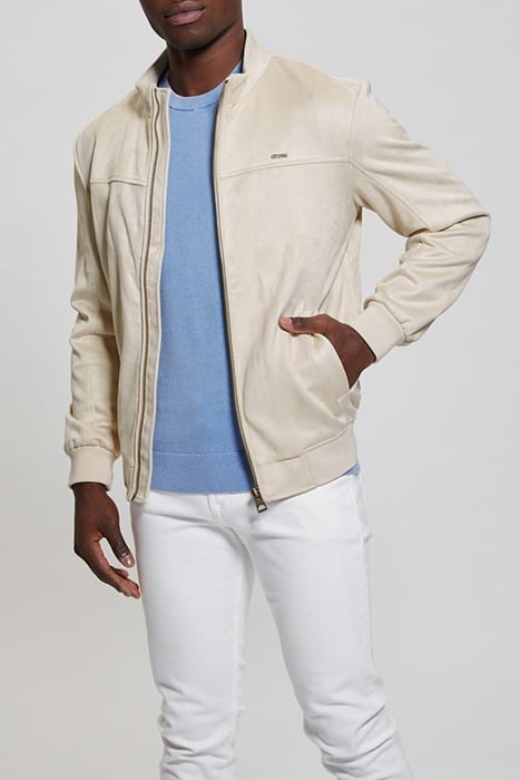 GUESS ECO SOFT SUEDE JACKET DREAMY MOON 1