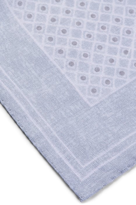 LIGHT GREY GRAPHIC POCKET SQUARE 3