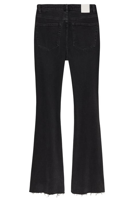 FLARE FIT JEANS WASHED BLACK 5