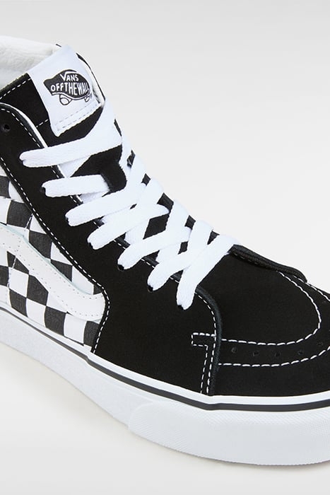 UA SK8-HI PLATFORM 2.0 CHECKERBOARD/TRUE WHITE 5