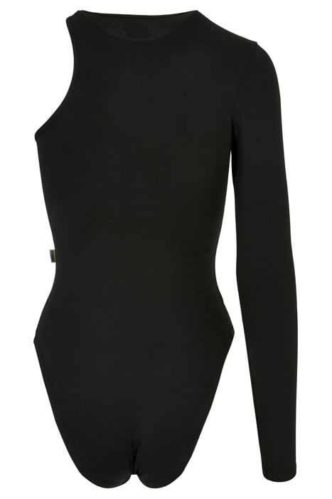 LADIES ORGANIC STRETCH ASYMMETRIC BODY BLACK 5