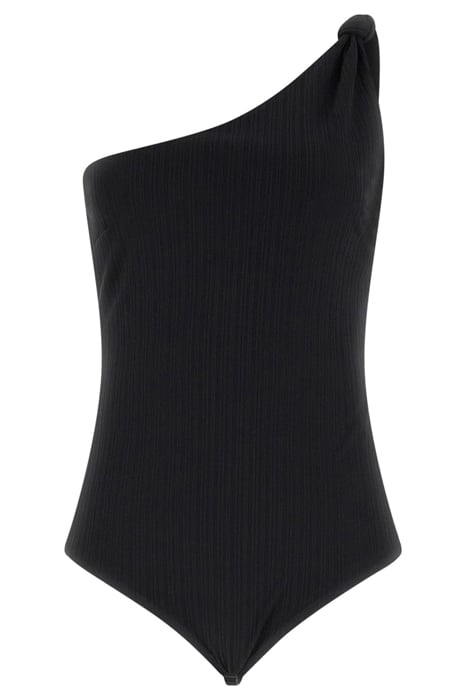 ONE SHOULDER ELENA B JET BLACK A996 1