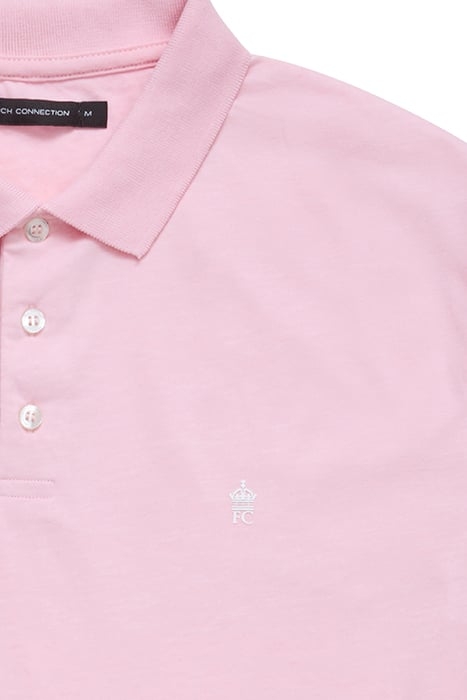 POLO HV PINK/WHITE 3