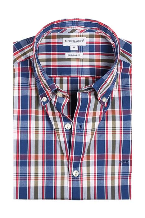 SUMMER CHECK SHIRT VINTAGE BLUE 3