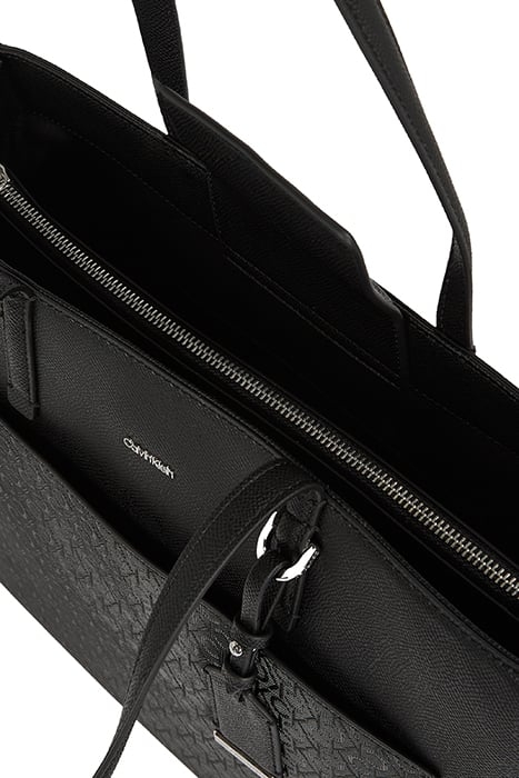 CK MUST MEDIUM SHOPPER CLASSIC MONO BLACK 4