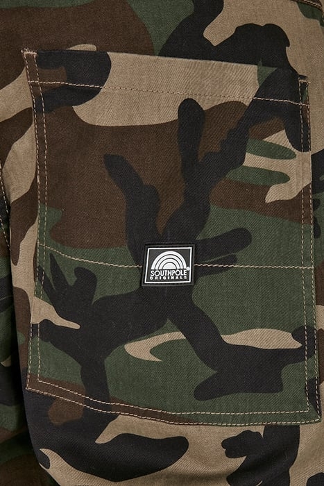 SOUTHPOLE CAMO CARGO PANTS WOOD CAMO 8