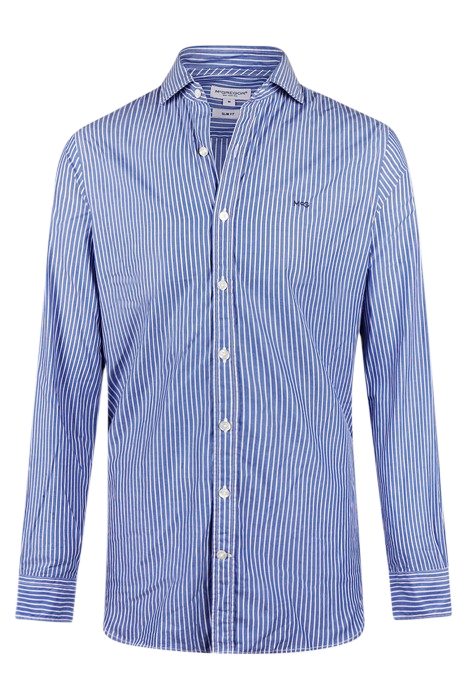 STRIPE SHIRT MEDIUM BLUE 4