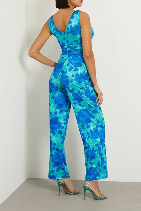 GUESS ECO EMILY OVERALL RESORT ROSE PRINT 2