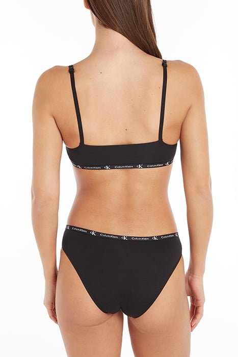 UNLINED BRALETTE 2PK BLACK/GREY HEATHER 4