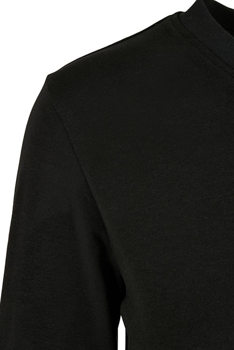 LADIES ORGANIC CROPPED LONGSLEEVE BLACK 7