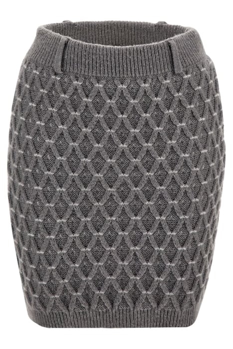 GUESS ECO CROSS STITCH MIYA SW SILK GRAY MULTI 4