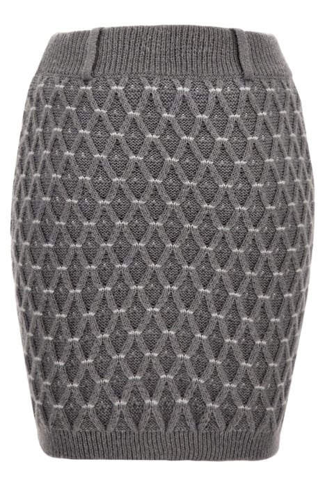 GUESS ECO CROSS STITCH MIYA SW SILK GRAY MULTI 5