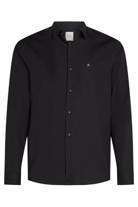POPLIN STRETCH SLIM CK BLACK 4