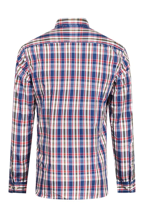 SUMMER CHECK SHIRT VINTAGE BLUE 2