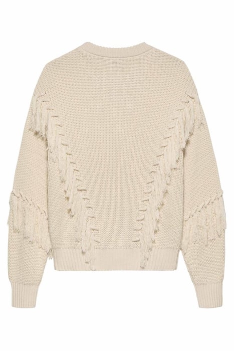 FRINGED KNIT MOONBEAM 5