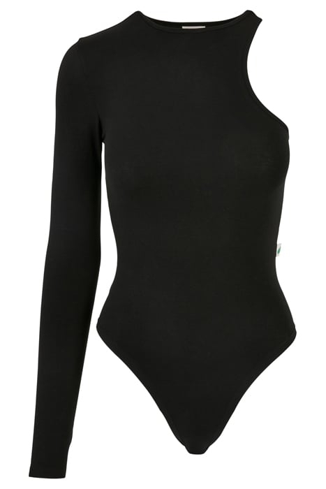 LADIES ORGANIC STRETCH ASYMMETRIC BODY BLACK 4
