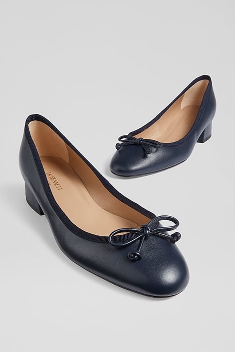 AURELIE BALLERINA SHOES NAVY 3